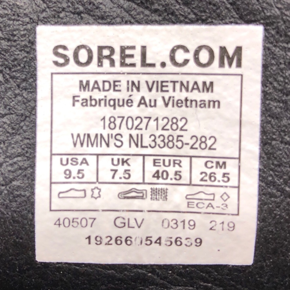 Sorel Cate Lace Waterproof Ankle Boots 9.5 - Picture 8 of 13